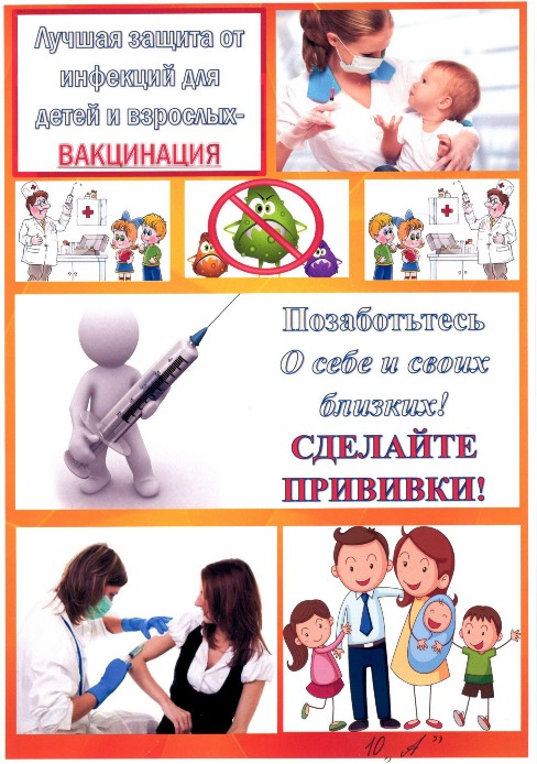 Сделайте прививки 